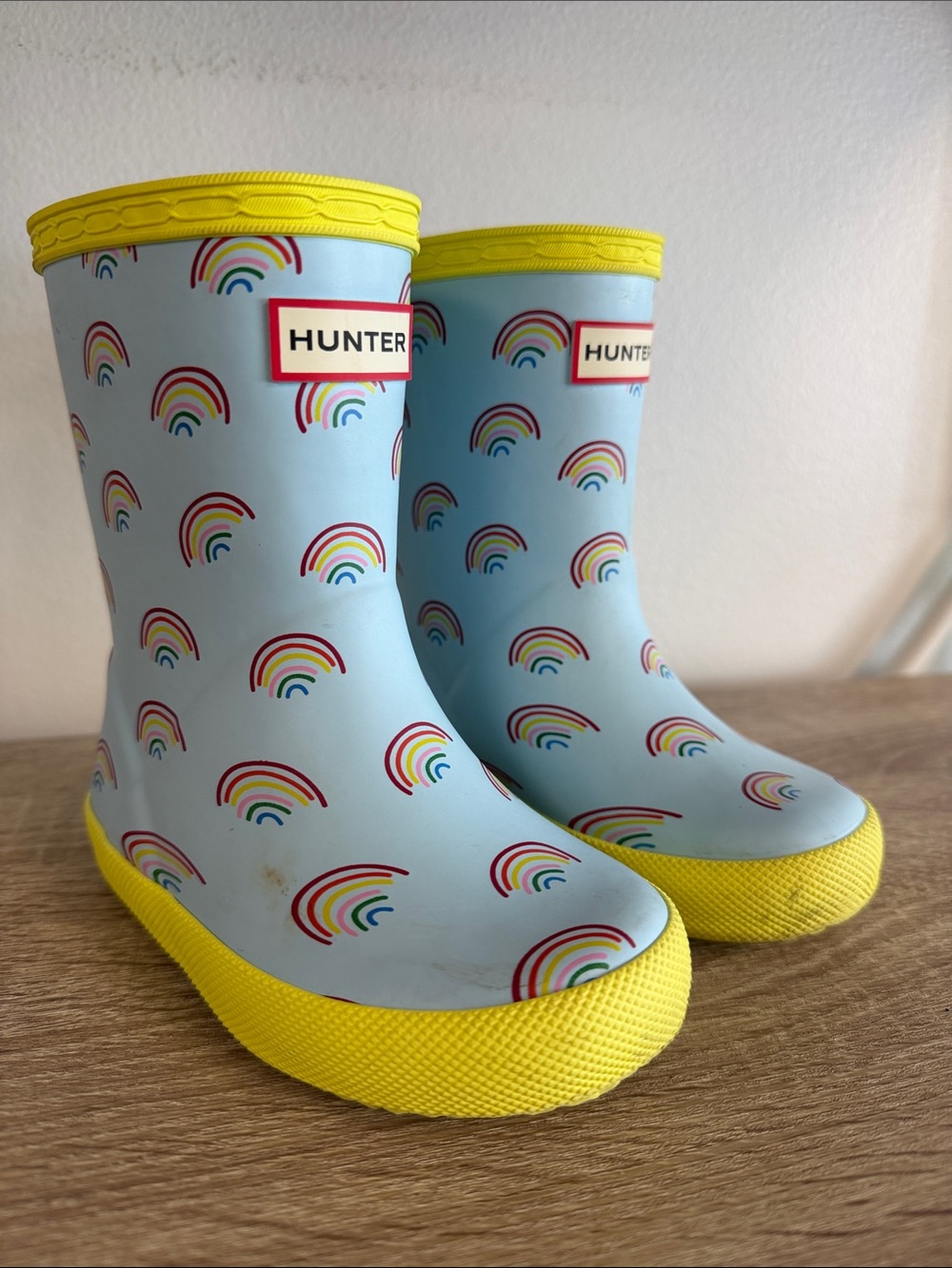 Hunter First Mini Rain Boot Rainbow 7